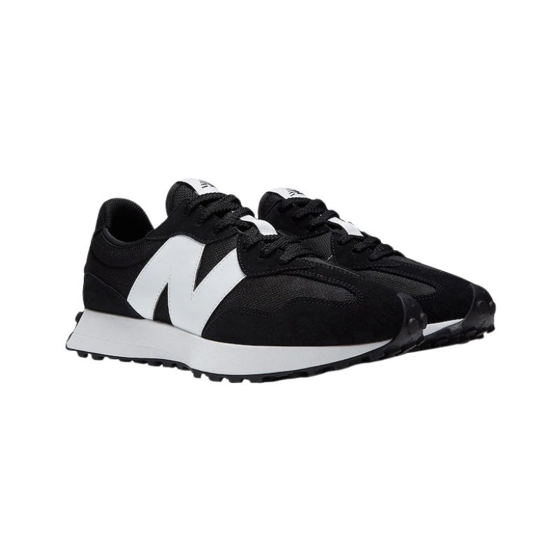 New Balance 327 Black Magnet/White
