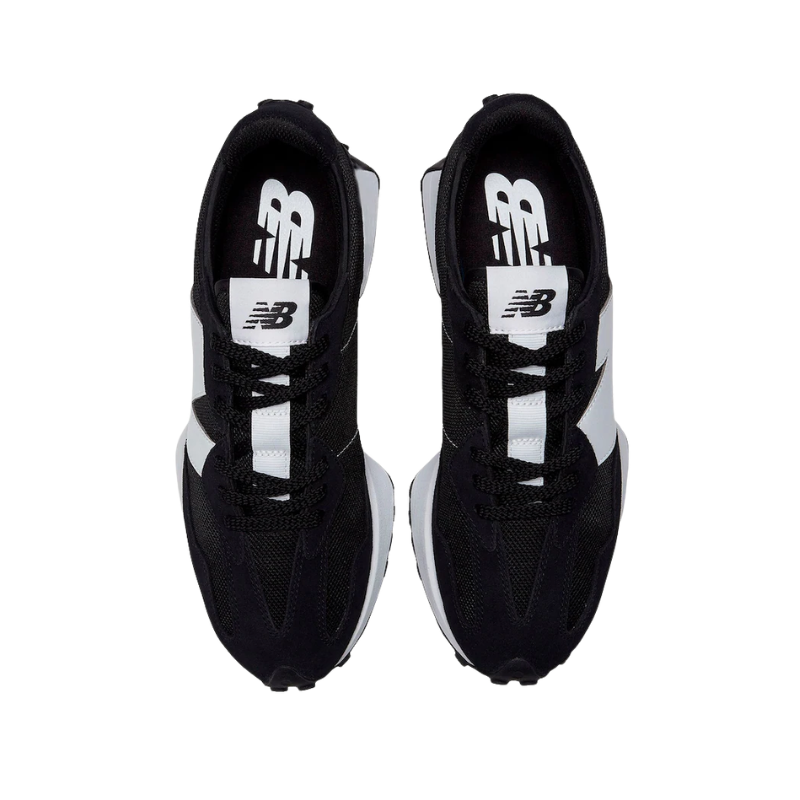 New Balance 327 Black Magnet/White