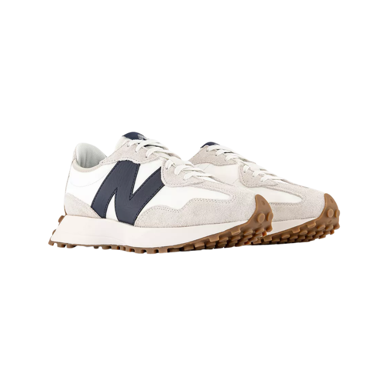 New Balance 327 Moonbeam with Navy