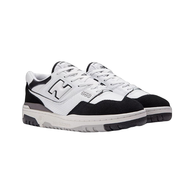 New Balance 550 White Black Rain Cloud