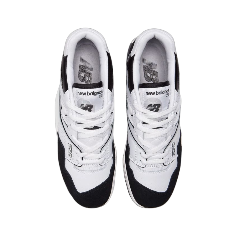 New Balance 550 White Black Rain Cloud