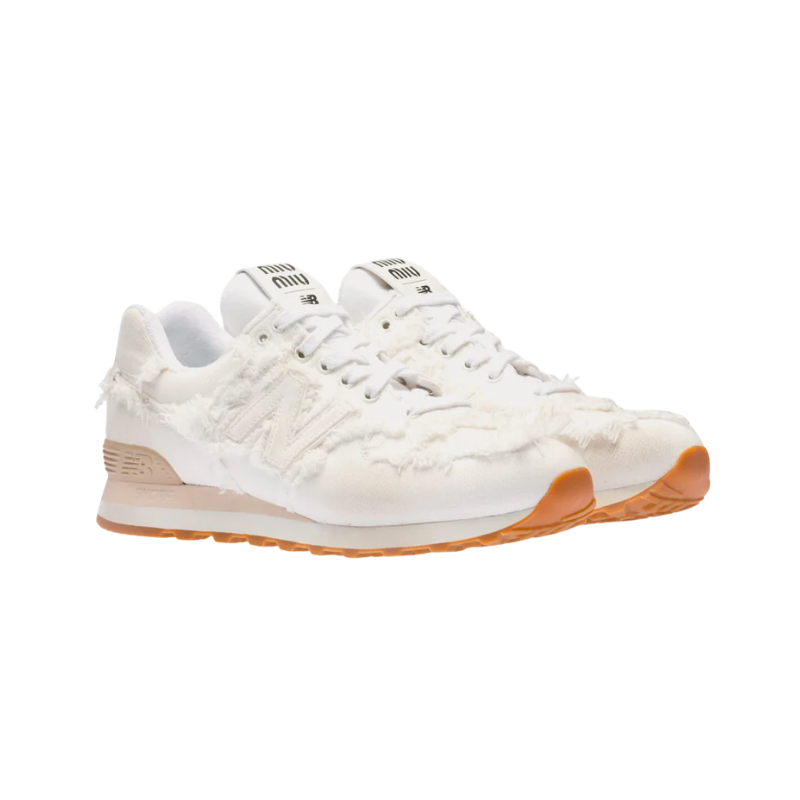 New Balance x Miu Miu - 574 Denim White