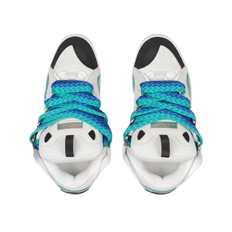 Lanvin Wmns Curb Sneakers 'White Green'