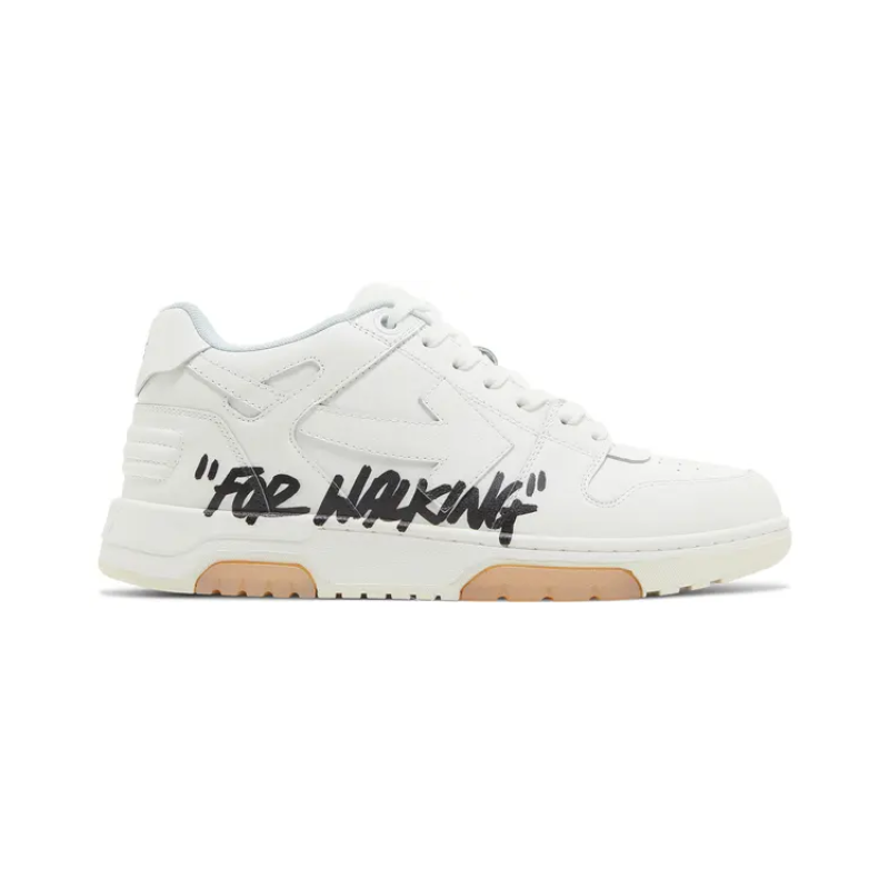 Off White 'For Walking' Out Of Office Sneakers White / Black