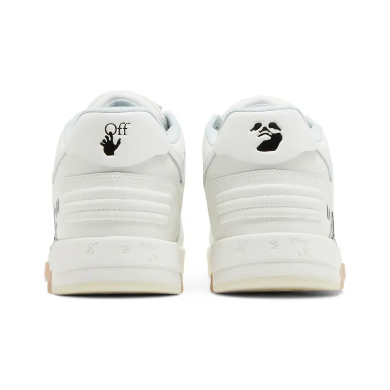 Off White 'For Walking' Out Of Office Sneakers White / Black