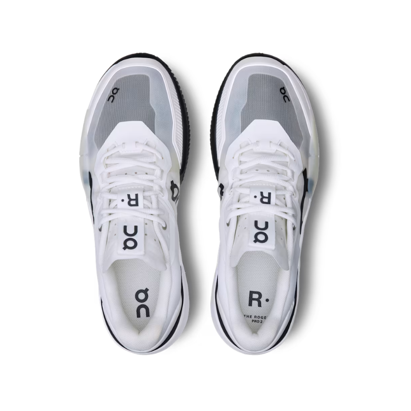 On Running On The Roger Pro 2 Clay White Black