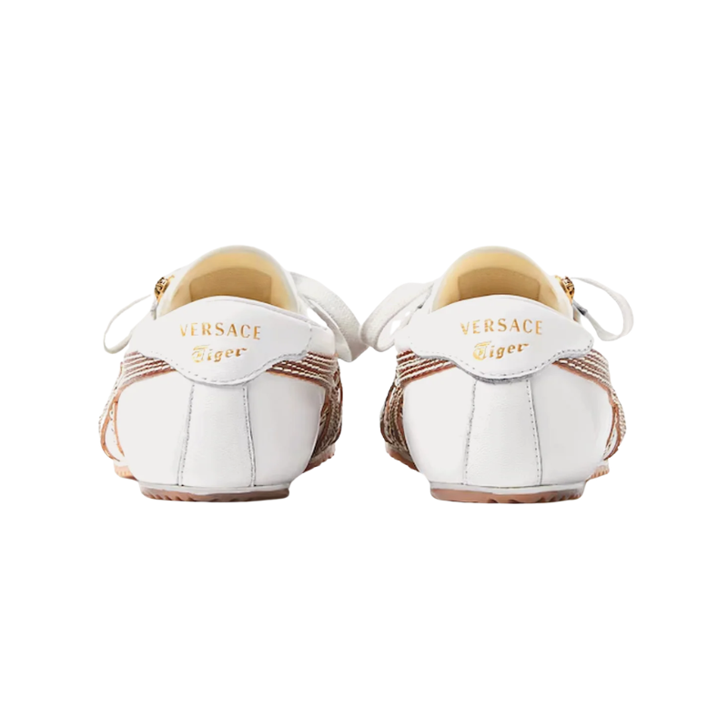 Onitsuka Tiger x Versace Tai-Chi Sakura Nappa White Brown