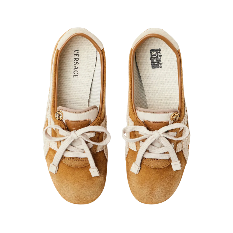 Onitsuka Tiger x Versace TAI-CHI Sakura Suede Brown