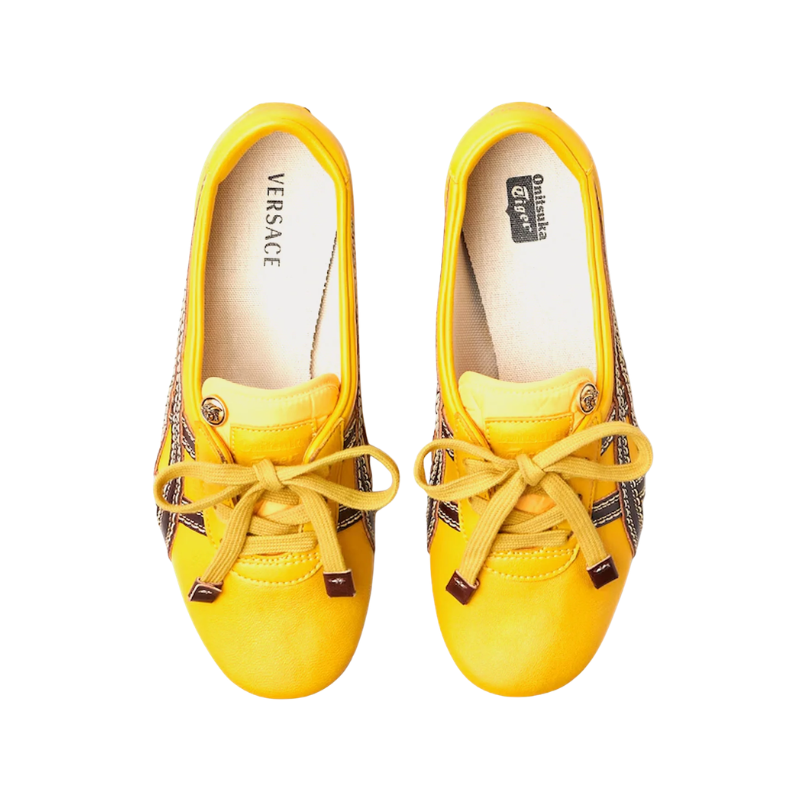 Onitsuka Tiger x Versace Tai-Chi Sakura Brown Yellow