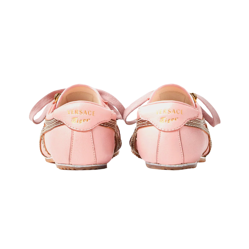 Onitsuka Tiger x Versace Tai-Chi Sakura Napp Pink Brown