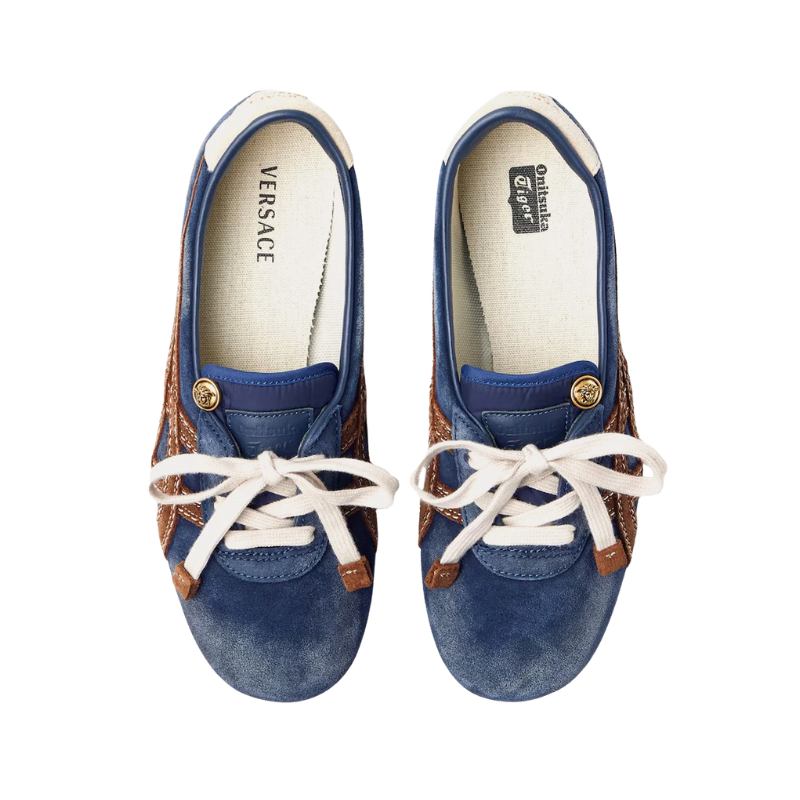 Onitsuka Tiger x Versace Tai-Chi Sakura Suede Versace Blue