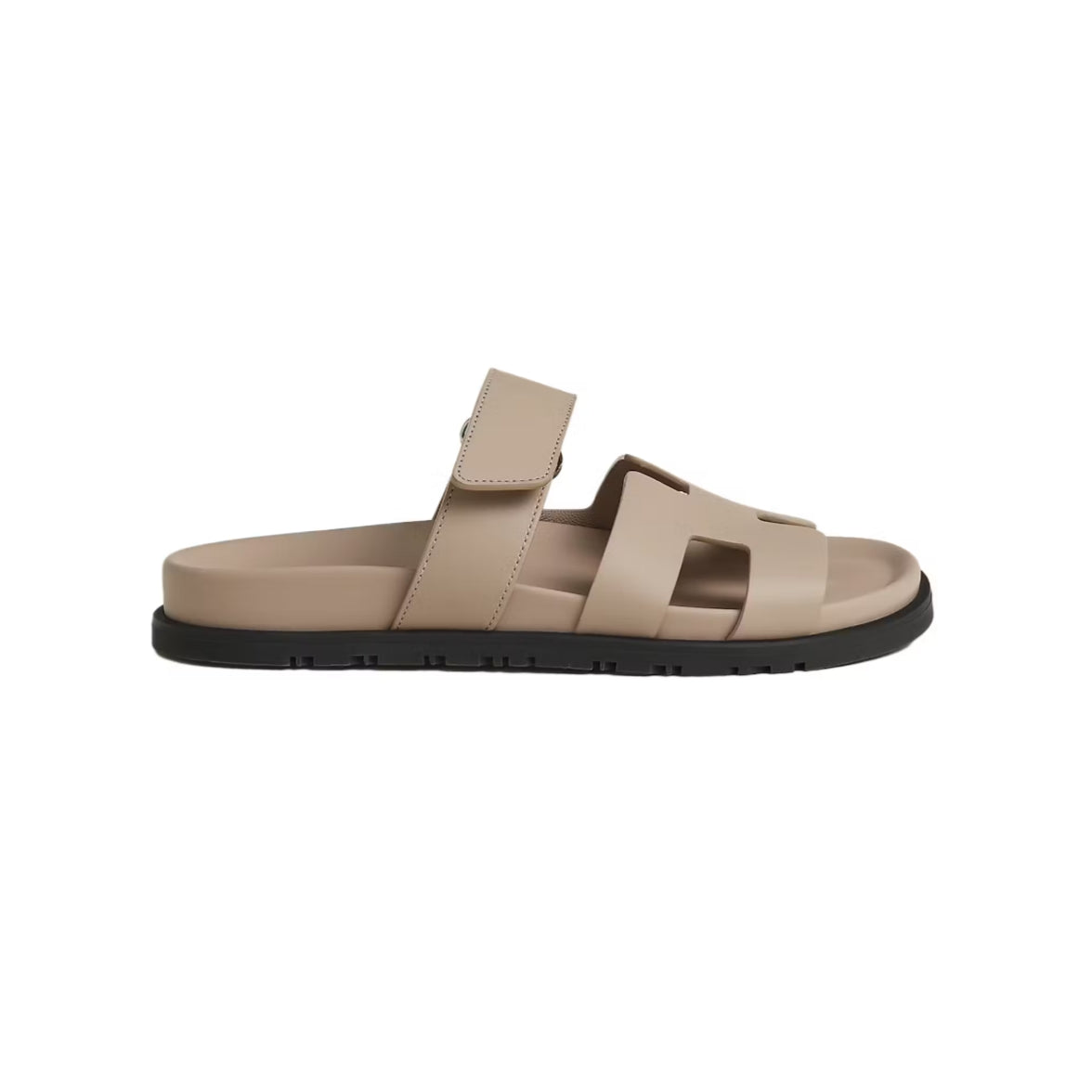 Hermes Chypre Sandal Beige Mastic Calfskin Leather