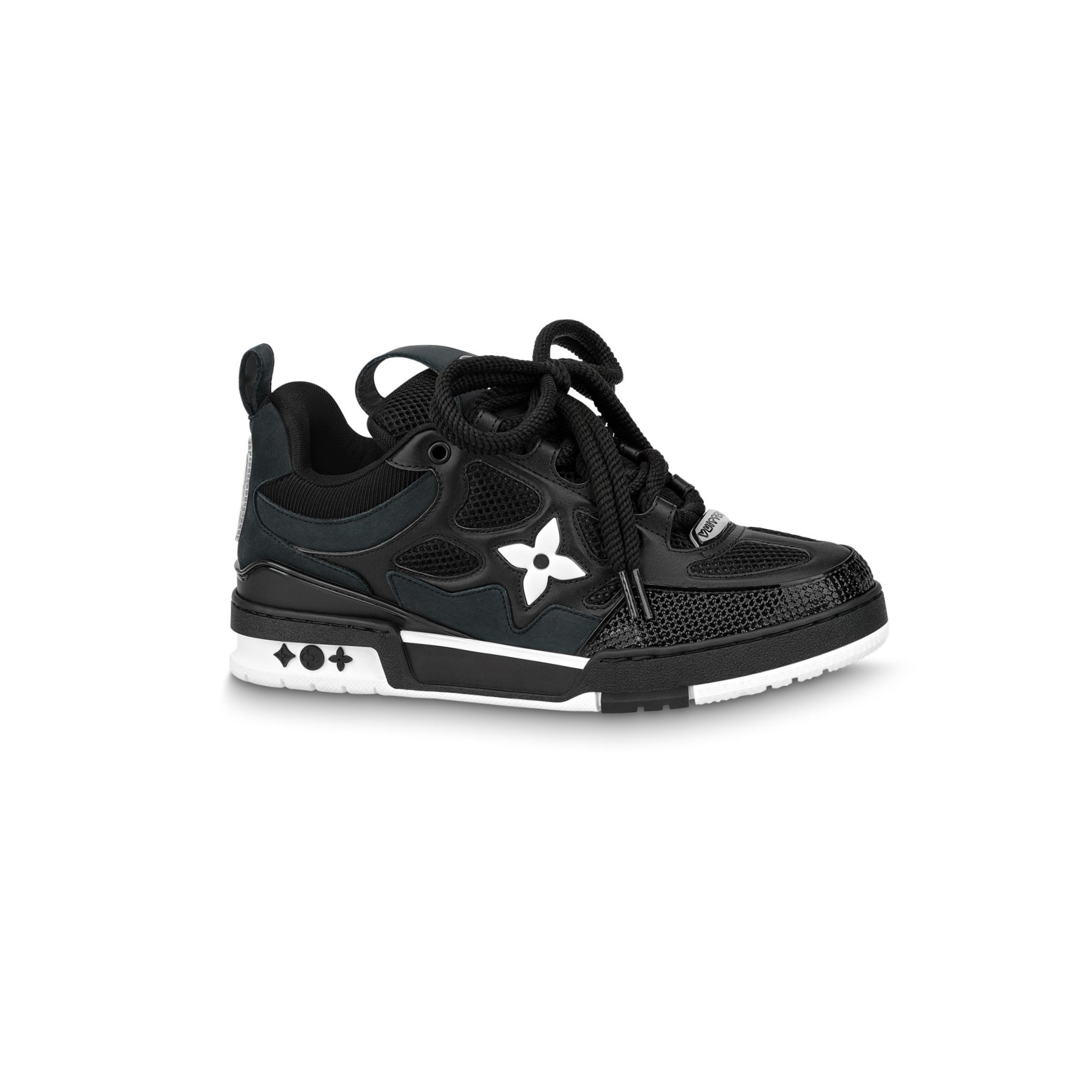 Louis Vuitton LV Skate Sneaker Black White
