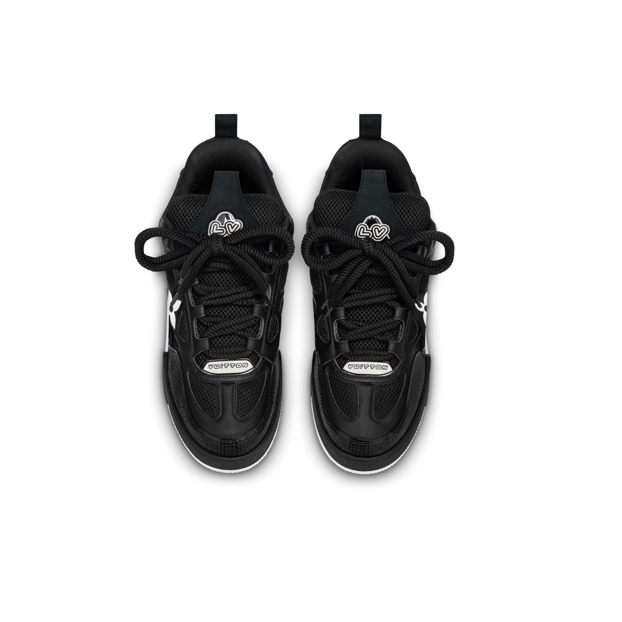 Louis Vuitton LV Skate Sneaker Black White