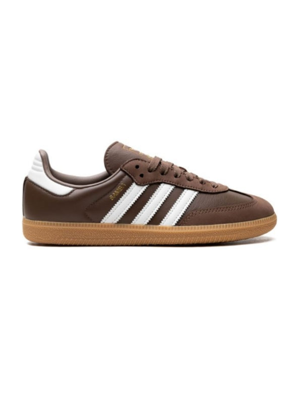 Adidas Samba OG Shoes – Brown / White / Gum