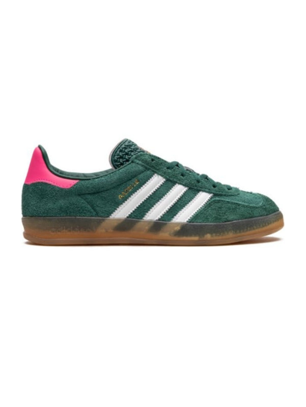 Adidas Gazelle Indoor – Collegiate Green / Shock Pink