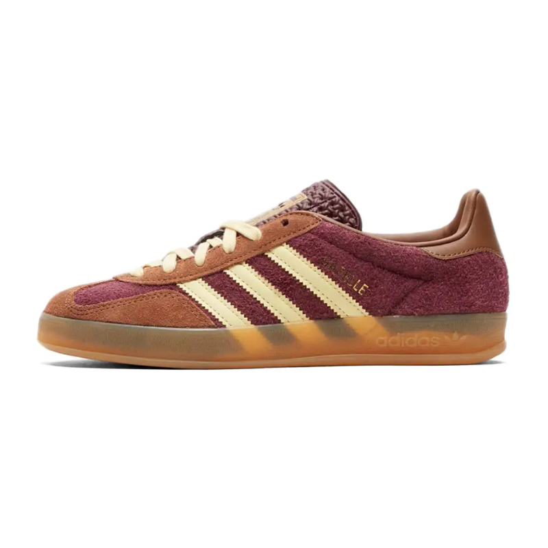 Adidas Gazelle Indoor - Maroon Almost Yellow