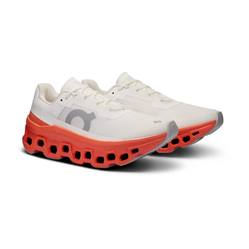 On Running cloudmoster Flame Trainers - White/Orange