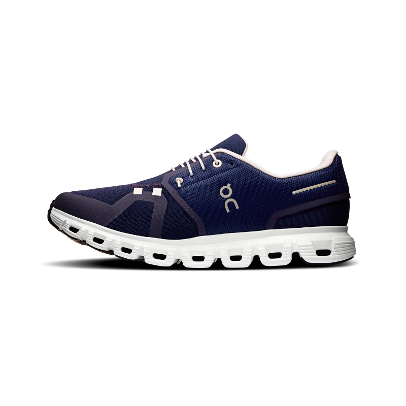 On Cloud 6 running Sneaker - Midnight Blue/White