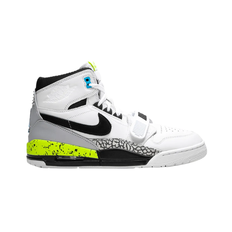 Air Jordan Legacy 312 High White Volt Grey