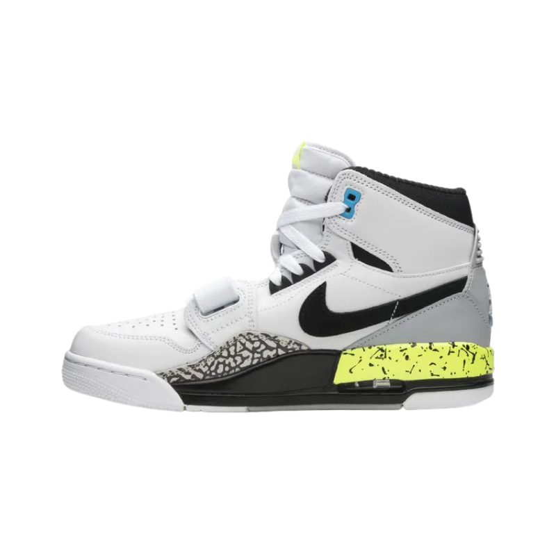 Air Jordan Legacy 312 High White Volt Grey