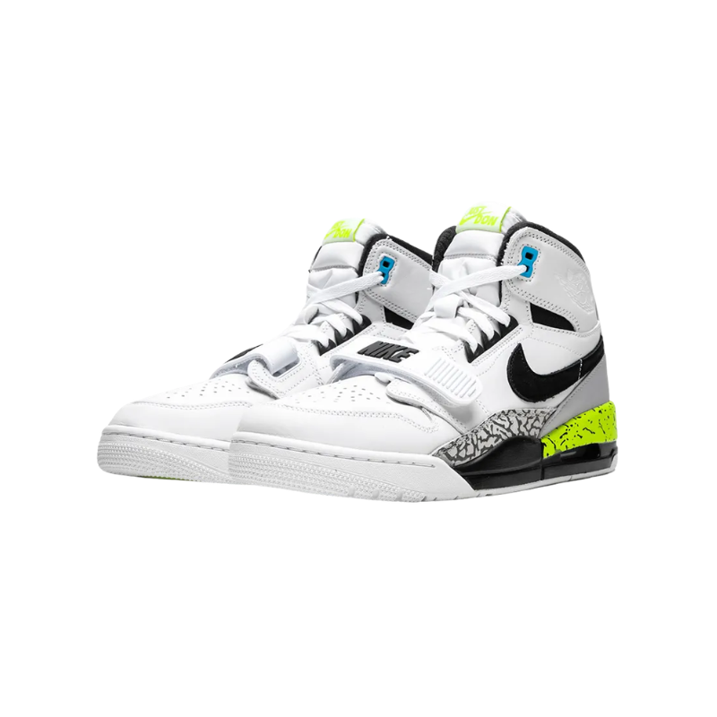 Air Jordan Legacy 312 High White Volt Grey