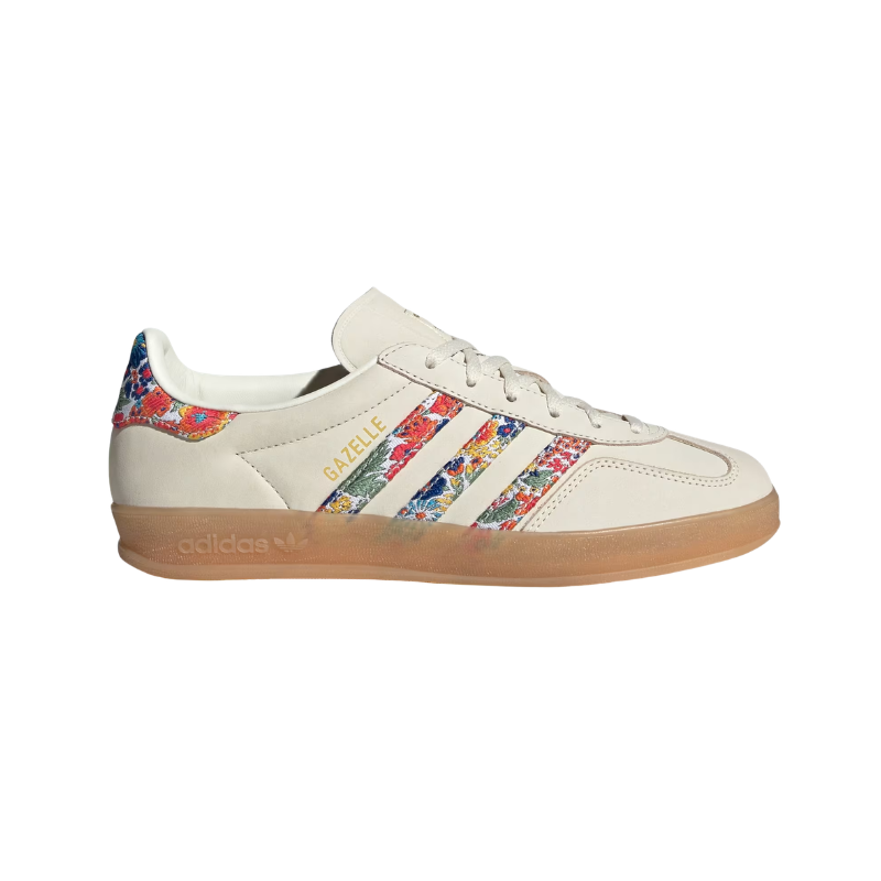 Adidas Gazelle Indoor x Liberty London Floral Embroidery - Off White