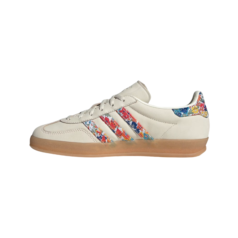 Adidas Gazelle Indoor x Liberty London Floral Embroidery - Off White