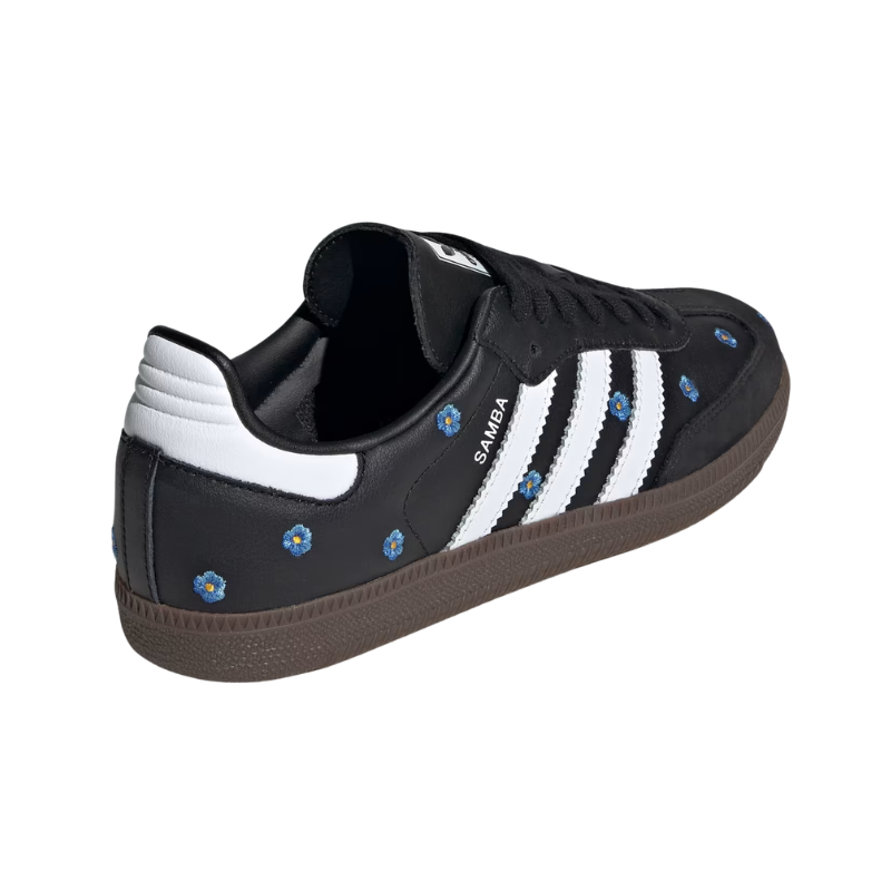 Adidas Samba Light Blue Floral Core Black