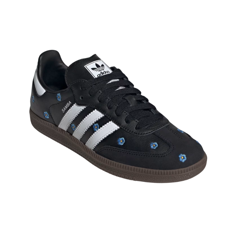 Adidas Samba Light Blue Floral Core Black