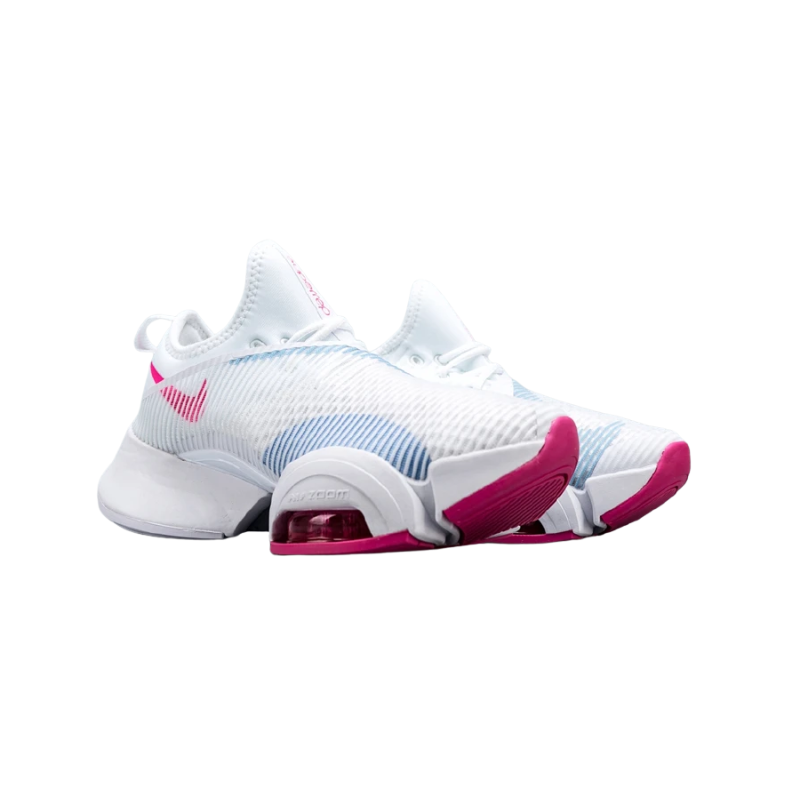 Nike Air Zoom SuperRep White mesh Crimson Pink