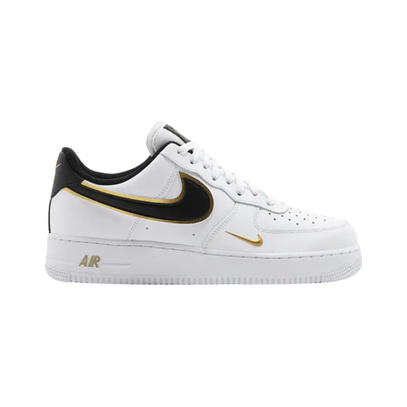 Nike Air Force 1 '07 LV8 White Black Gold