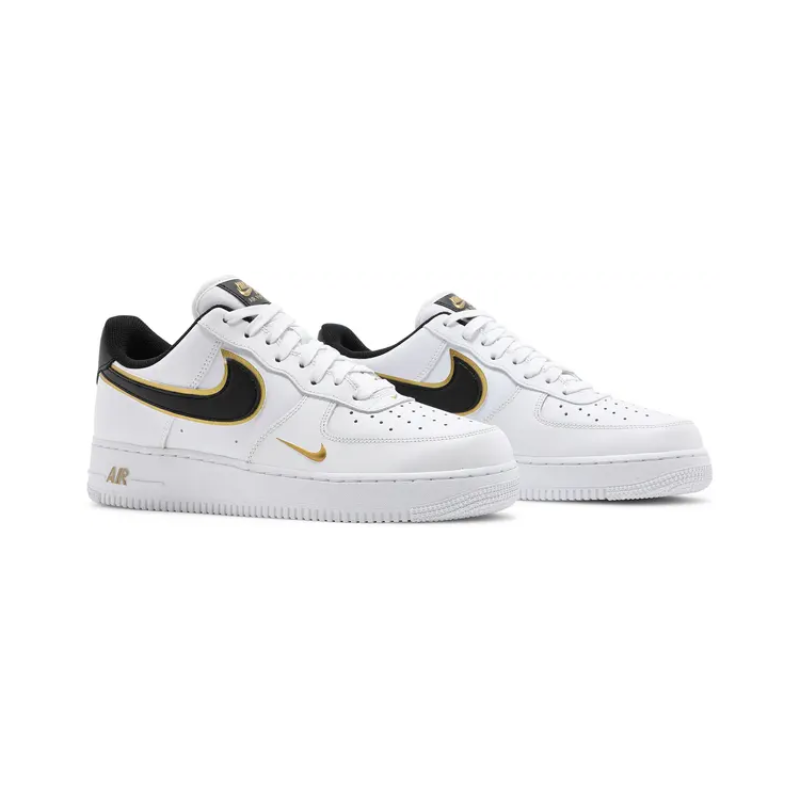 Nike Air Force 1 '07 LV8 White Black Gold