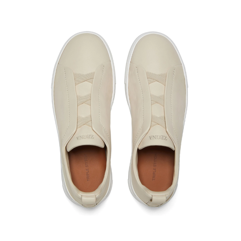 Zegna Second Skin Sneakers Triple Stitch