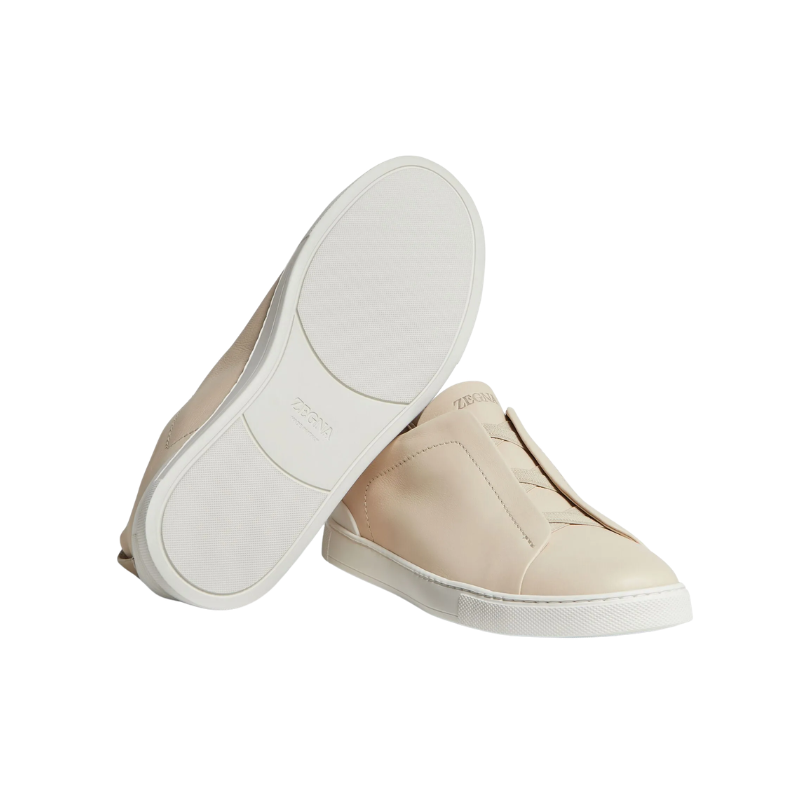 Zegna Second Skin Sneakers Triple Stitch