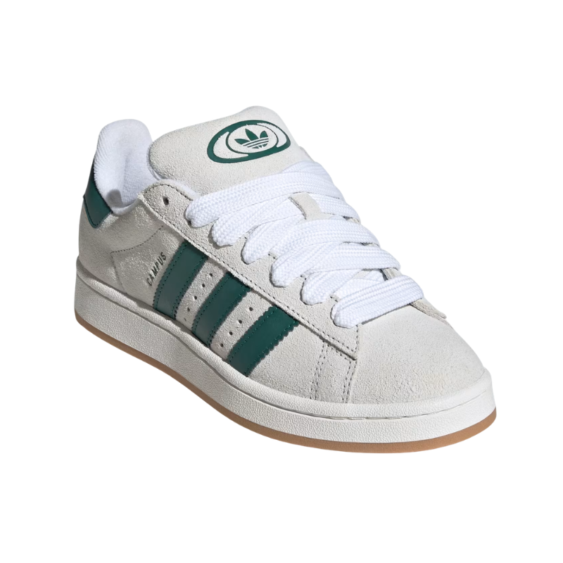 adidas Campus 00s Crystal White Dark Green