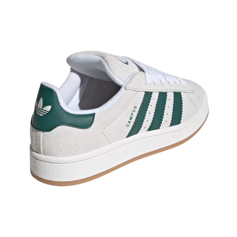 adidas Campus 00s Crystal White Dark Green
