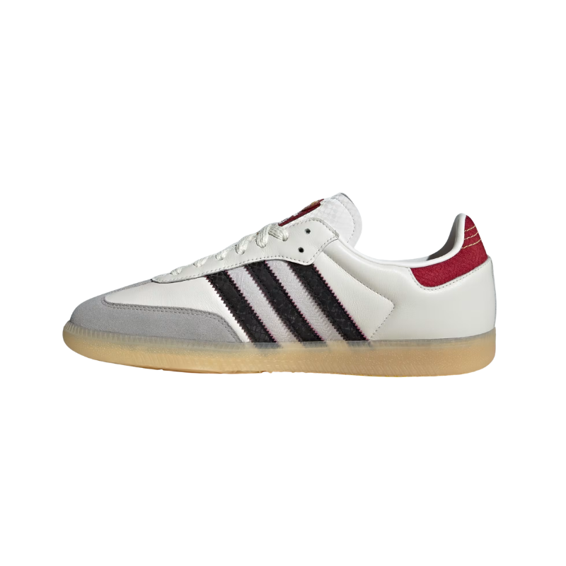 adidas Samba OG White Maroon Core Black