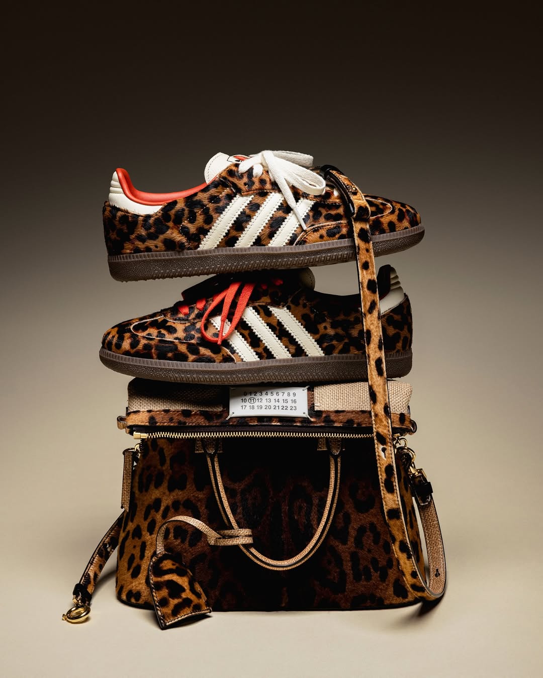 Adidas Samba OG Preloved Red Leopard