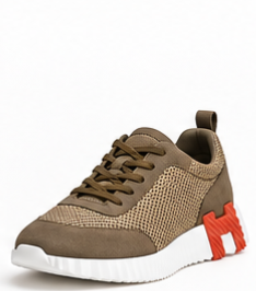 Hermès Bounce Sneaker – Khaki