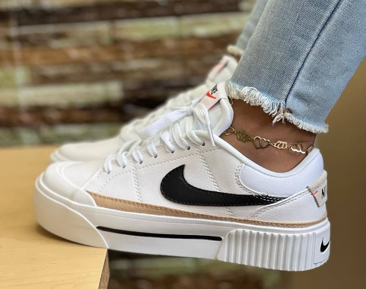 Nike Court Legacy Lift White Black