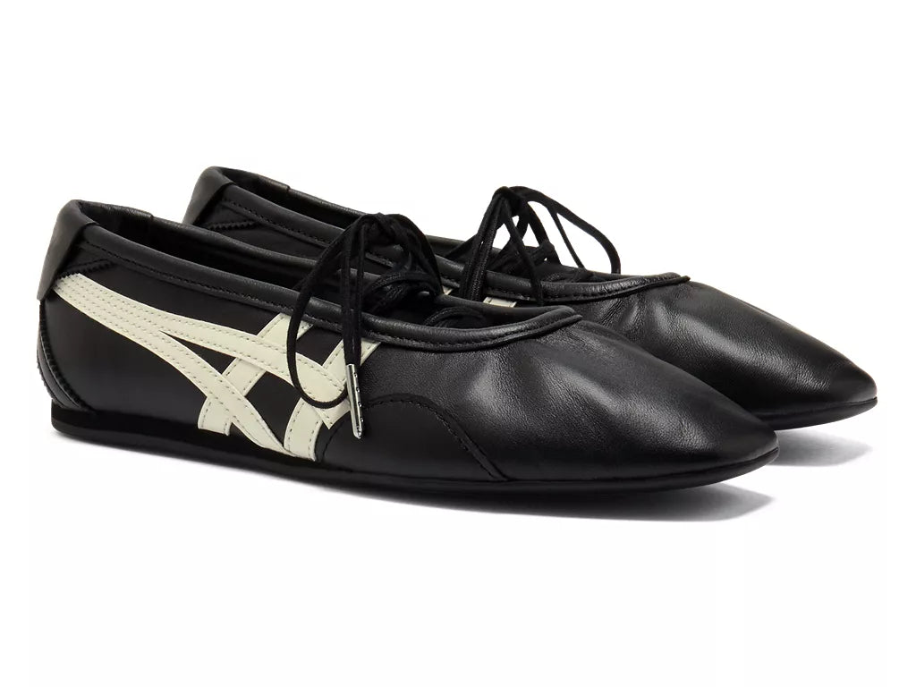 Onitsuka Tiger GYMNARINA Ballet Flats Black Cream