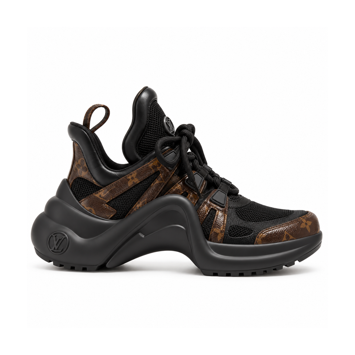Louis Vuitton LV Archlight Sneaker – Black/Brown Monogram