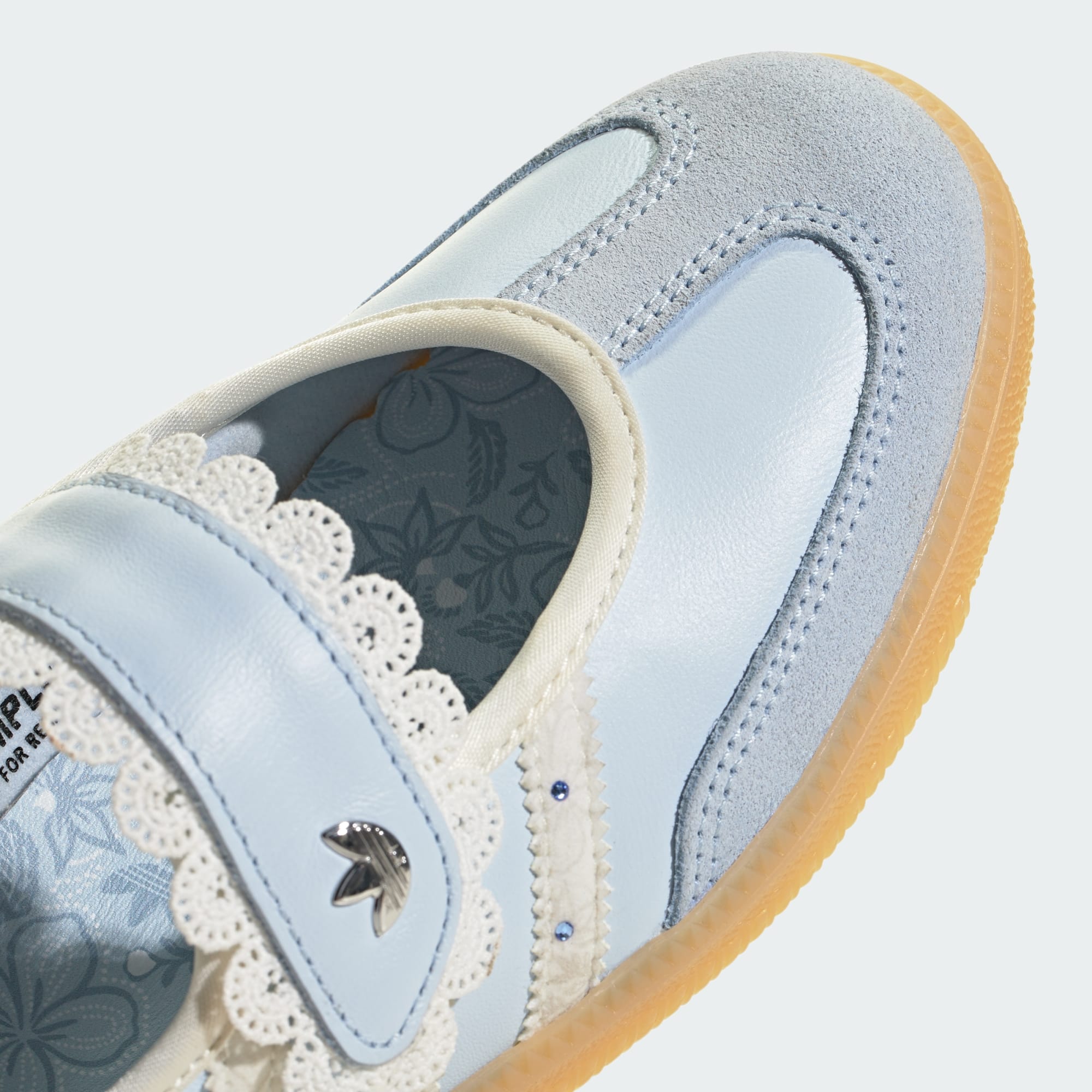 Adidas Samba Jane Crystal Sky Off White Gum