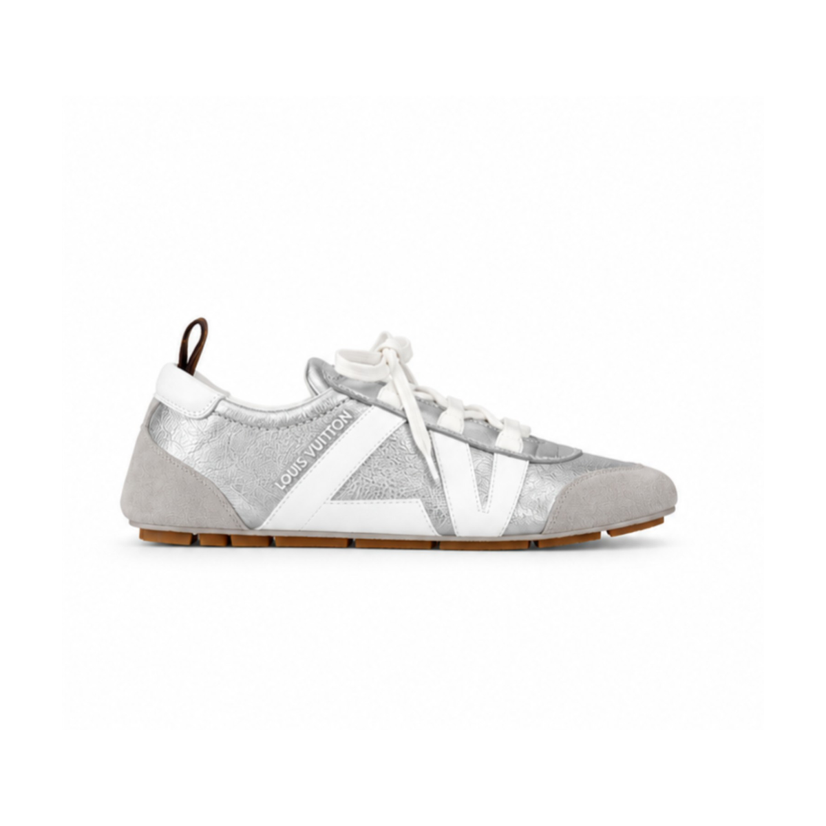 Louis Vuitton LV Sneakerina Low – Silver/White/Grey