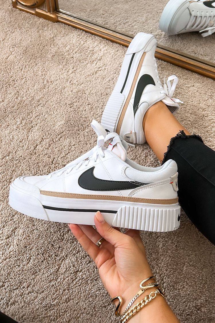 Nike Court Legacy Lift White Black