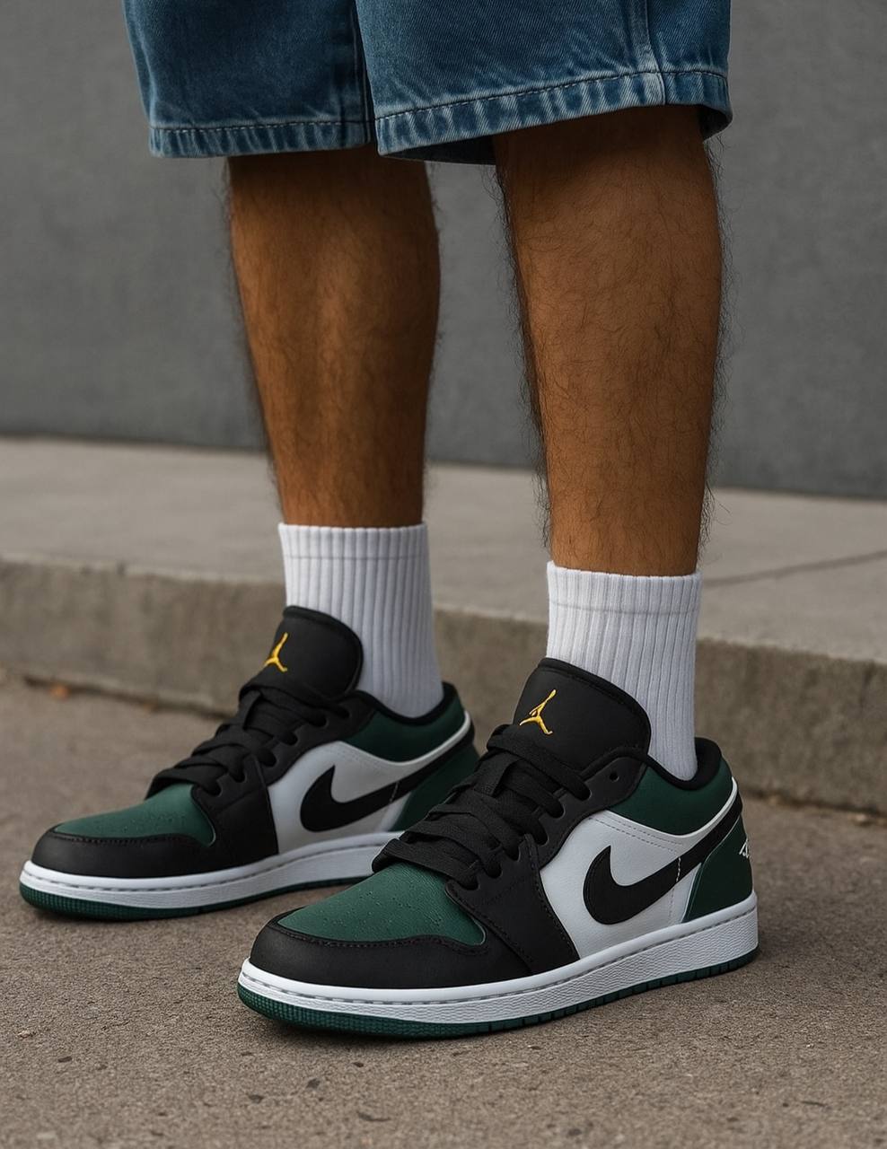 Air Jordan 1 Low GS "Green Toe Kid's