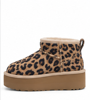 UGG Classic Ultra Mini Platform Leopard