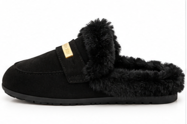 Miu Miu Suede Mules – Black