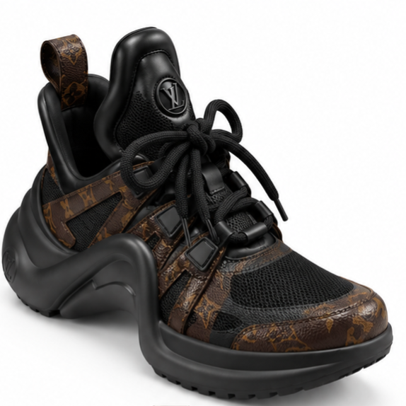 Louis Vuitton LV Archlight Sneaker – Black/Brown Monogram